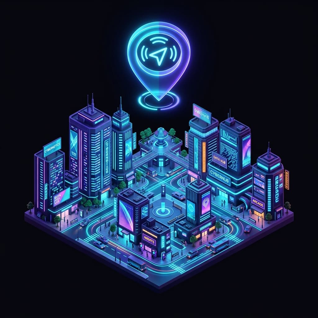 Local City Walk branding and community engagement visual